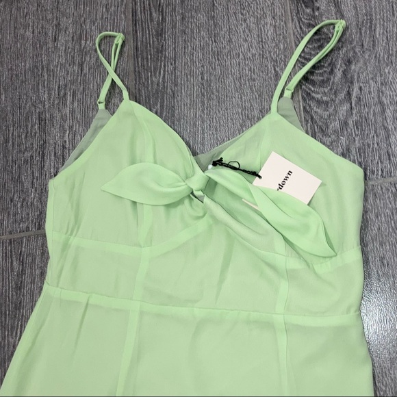 Revolve superdown Montana Tie Front Mini Dress - Picture 5 of 5